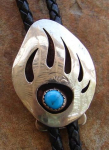 TURQUOISE STERLING BOLO