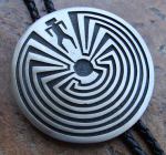 PEWTER BOLO TIE