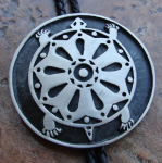 PEWTER BOLO TIE
