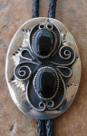 ONYX BOLO TIE