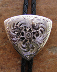 ENGRAVED BOLO TIE