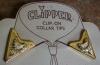 Collar Tips - gold saddle