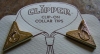 Collar Tips - gold horseshoe