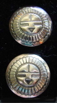 Earrings - Sunface