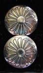 Earrings - Circular Feathers