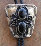 ONYX BOLO TIE