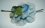 Fabric Floral Pin