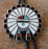  INLAID STONE BOLO TIE