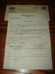  Letter - Aetna Insurance Co. 1945